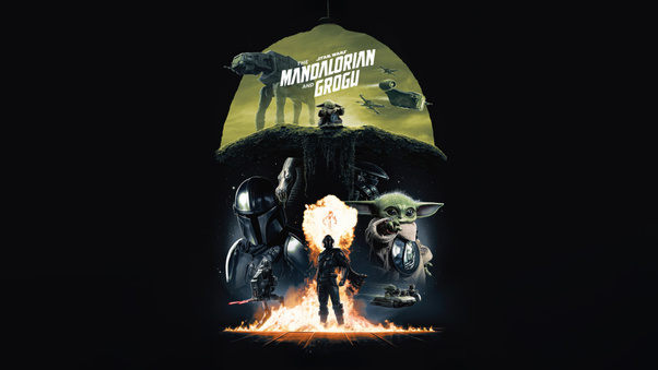 Star Wars The Mandalorian And Grogu 2026 5k (3000x2000) Resolution Wallpaper