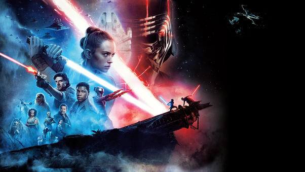 Star Wars The Rise Of Skywalker 12k Wallpaper