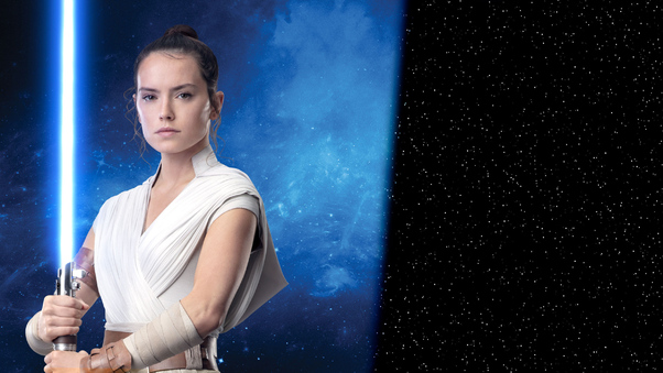 Star Wars The Rise Of Skywalker Poster Rey Wallpaper