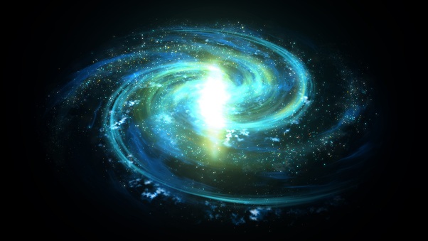 Stars Explosion In Galaxy Wallpaper