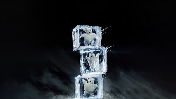 Stay Puft Marshmallows Man In Ghostbusters Frozen Empire 2024 Wallpaper