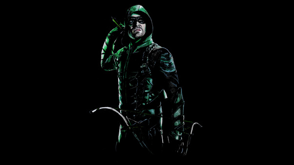 Stephen Amell As Green Arrow 5k Wallpaper