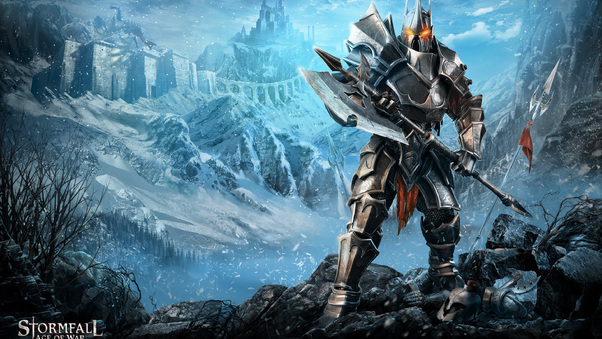 Stormfall Age Of War Warrior Game Wallpaper