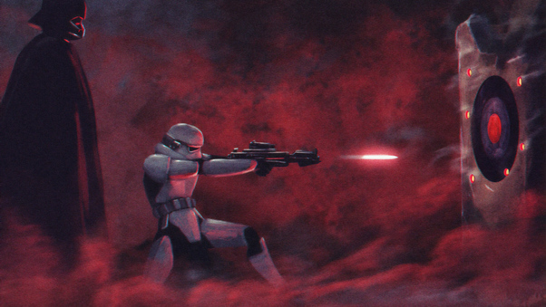 Stormtrooper Aim Wallpaper