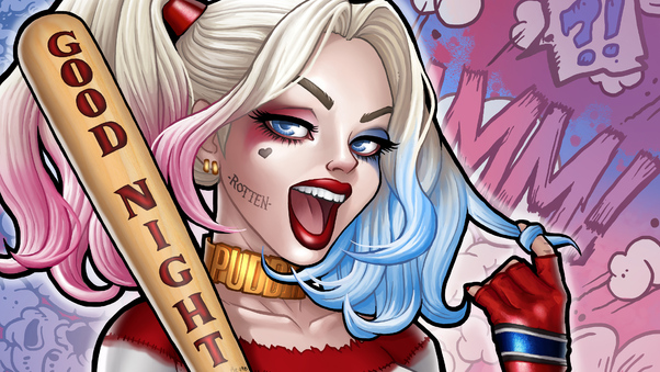 Suicide Squad Harley Quinn Art Wallpaper