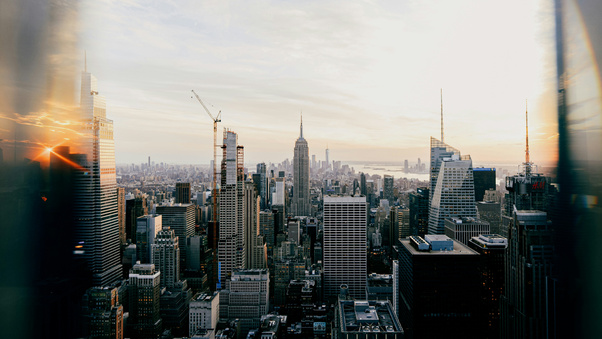 Sunset New York City 5k (3000x2000) Resolution Wallpaper