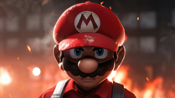 Super Mario Character 4k Wallpaper