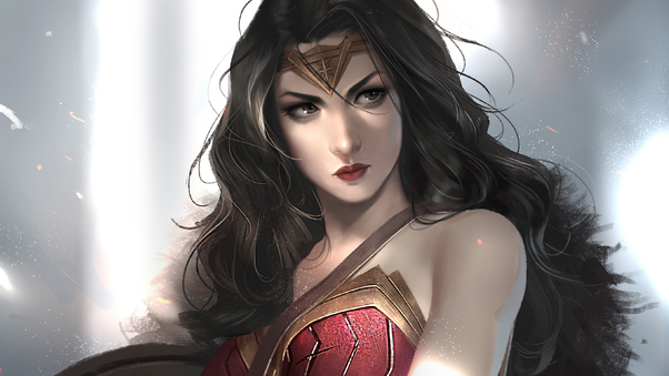 Super Wonder Woman 4k Wallpaper