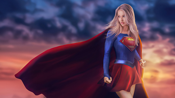 Supergirl 2020 Art 4k Wallpaper