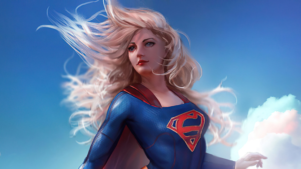 Supergirl 4k 2020 Art Wallpaper