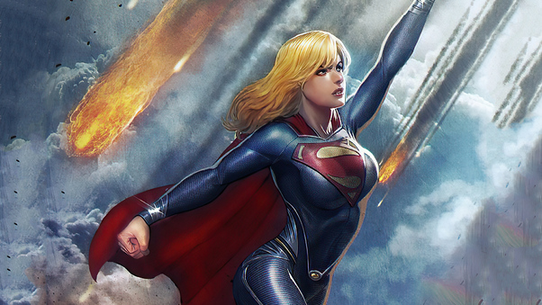Supergirl 4k 2020 Artwork Wallpaper