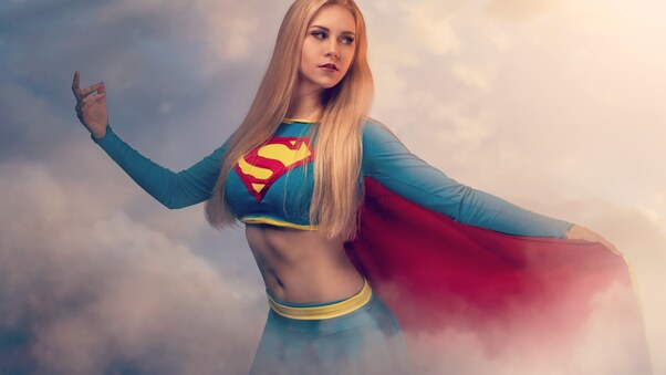 Supergirl 5k Cosplay Wallpaper
