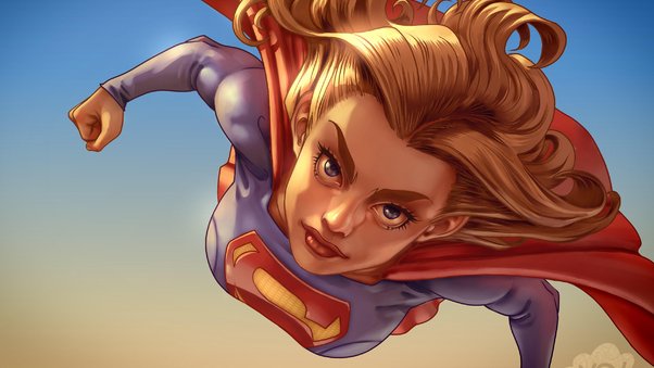 Supergirl Artwork Wallpaper