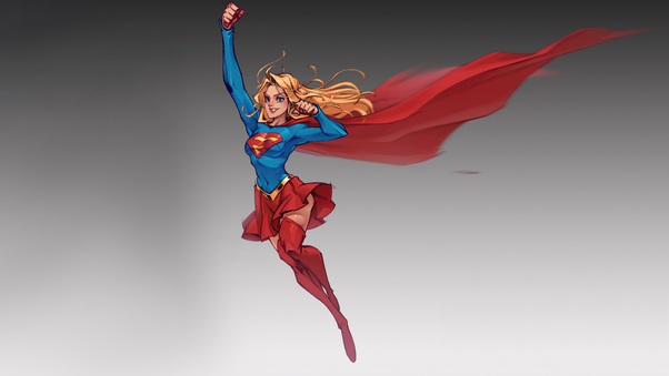 Supergirl Comic Art 5k Wallpaper