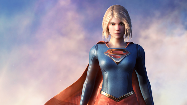 Supergirl Digital Wallpaper