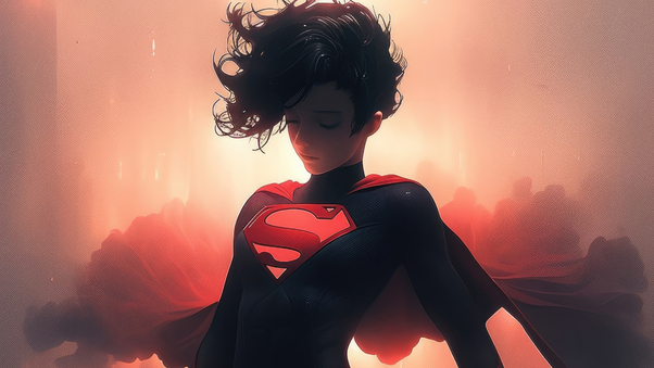 Supergirl Drowning Wallpaper