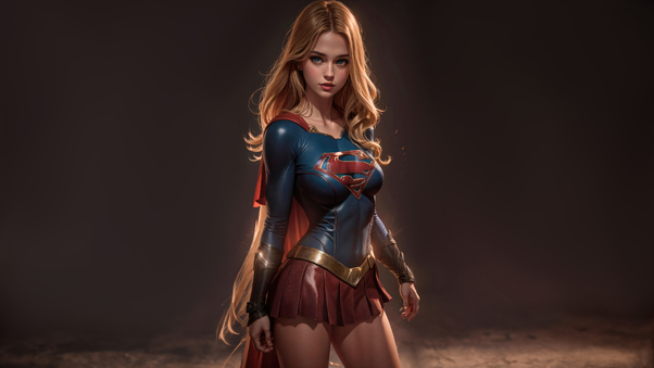 Supergirl Heroic Horizon Wallpaper