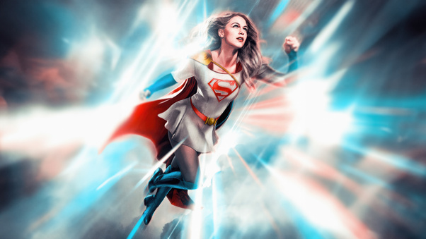 Supergirl Limitless Courage Wallpaper