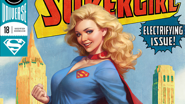 Supergirl Magazine Cover Wallpaper