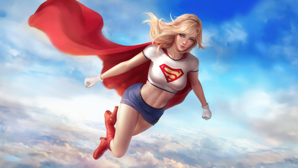 Supergirl Maverick Wallpaper