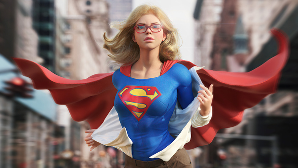 Supergirl Ready 4k Wallpaper