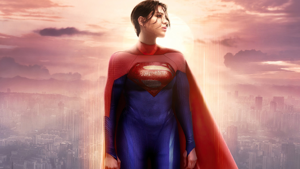 Supergirl Sasha Calle 4k Wallpaper