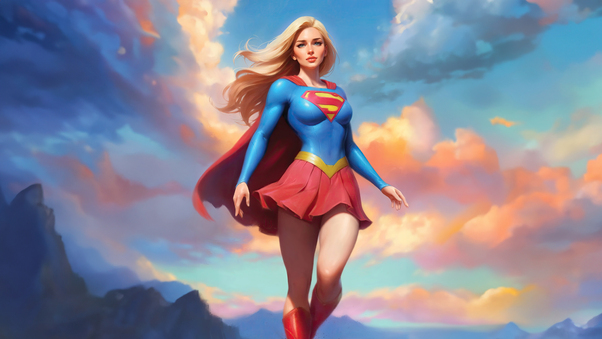 Supergirl Starlight Avenger Wallpaper
