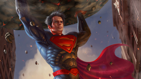 Superman Art4k Wallpaper