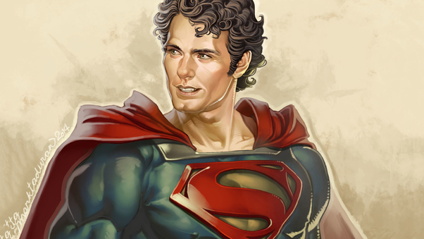 Superman Artwork HD Wallpaper