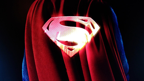 Superman Cape Logo Wallpaper