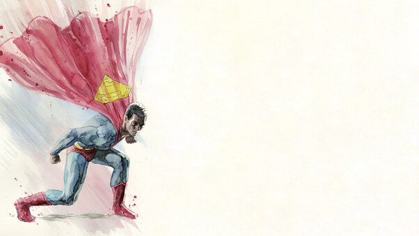 Superman Comic Art Wallpaper