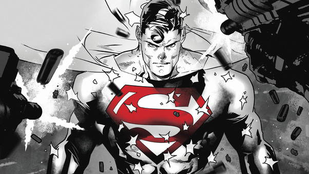 Superman Dc Comic Art Wallpaper