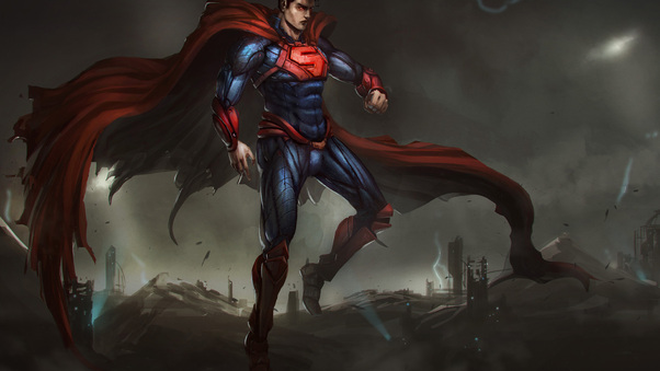 Superman Dc Comics Hero Wallpaper