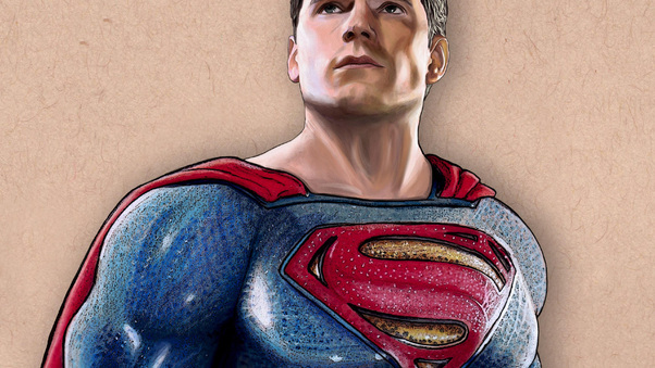 Superman Justice League Fan Art Wallpaper