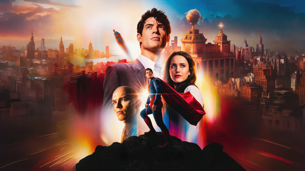 Superman Legacy 2026 (1360x768) Resolution Wallpaper