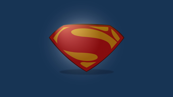 Superman Logo 8k 2023 Wallpaper