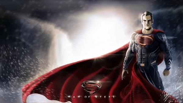 Superman Man Of Steel 10k Wallpaper