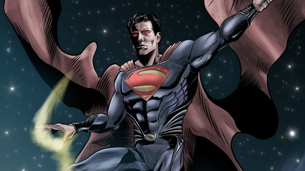 Superman Man Of Steel Digital Art Wallpaper