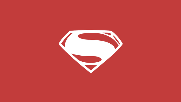 Superman Minimalism Logo Wallpaper