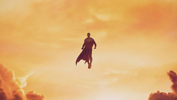 Superman No Sky Limits Wallpaper
