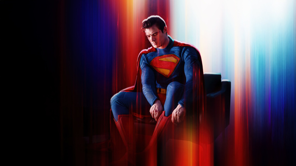 Superman Off Duty Wallpaper