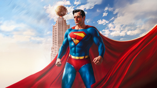 Superman The Legend Wallpaper