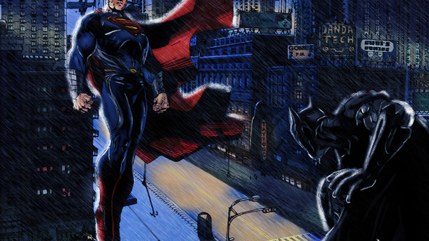 Superman Vs Batman 4k Wallpaper