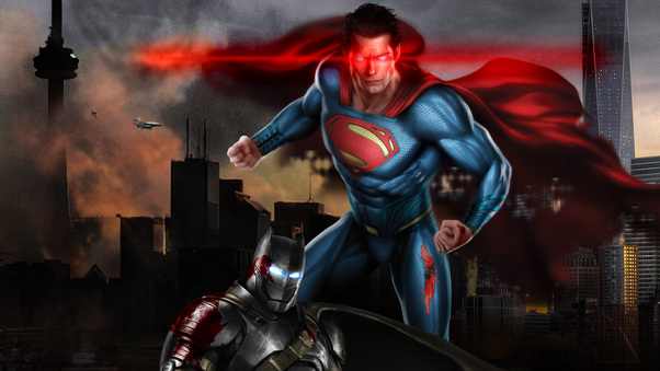 Superman Vs Batman 5k Art Wallpaper