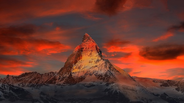 Switzerland Zermatt Mountains Wallpaper