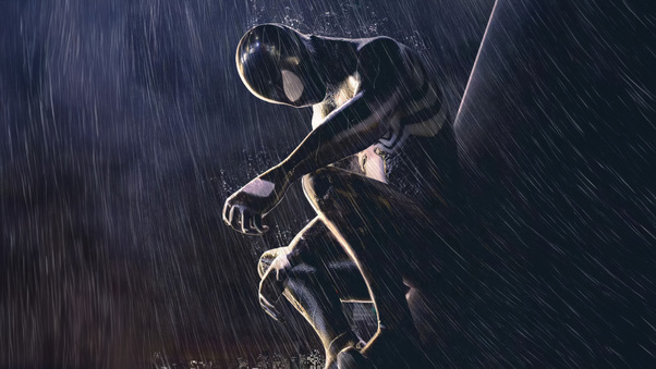 Symbiote Spider Man 5k Artwork Wallpaper