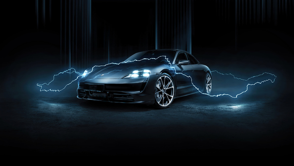 TechArt Porsche Taycan Turbo 2020 Wallpaper