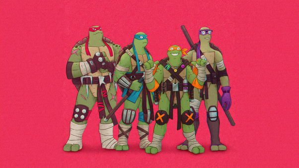 Teenage Mutant Ninja Turtles 4k Artwork Wallpaper