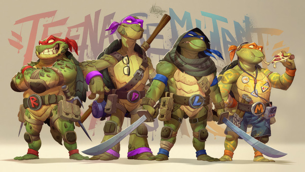 Teenage Mutant Ninja Turtles Fanart 4k Wallpaper