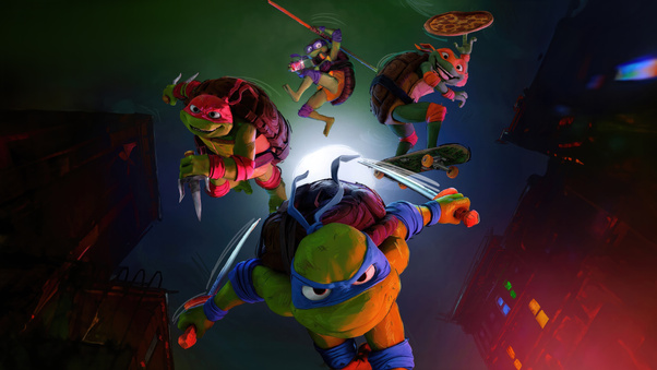 Teenage Mutant Ninja Turtles Mutant Mayhem 4k Wallpaper